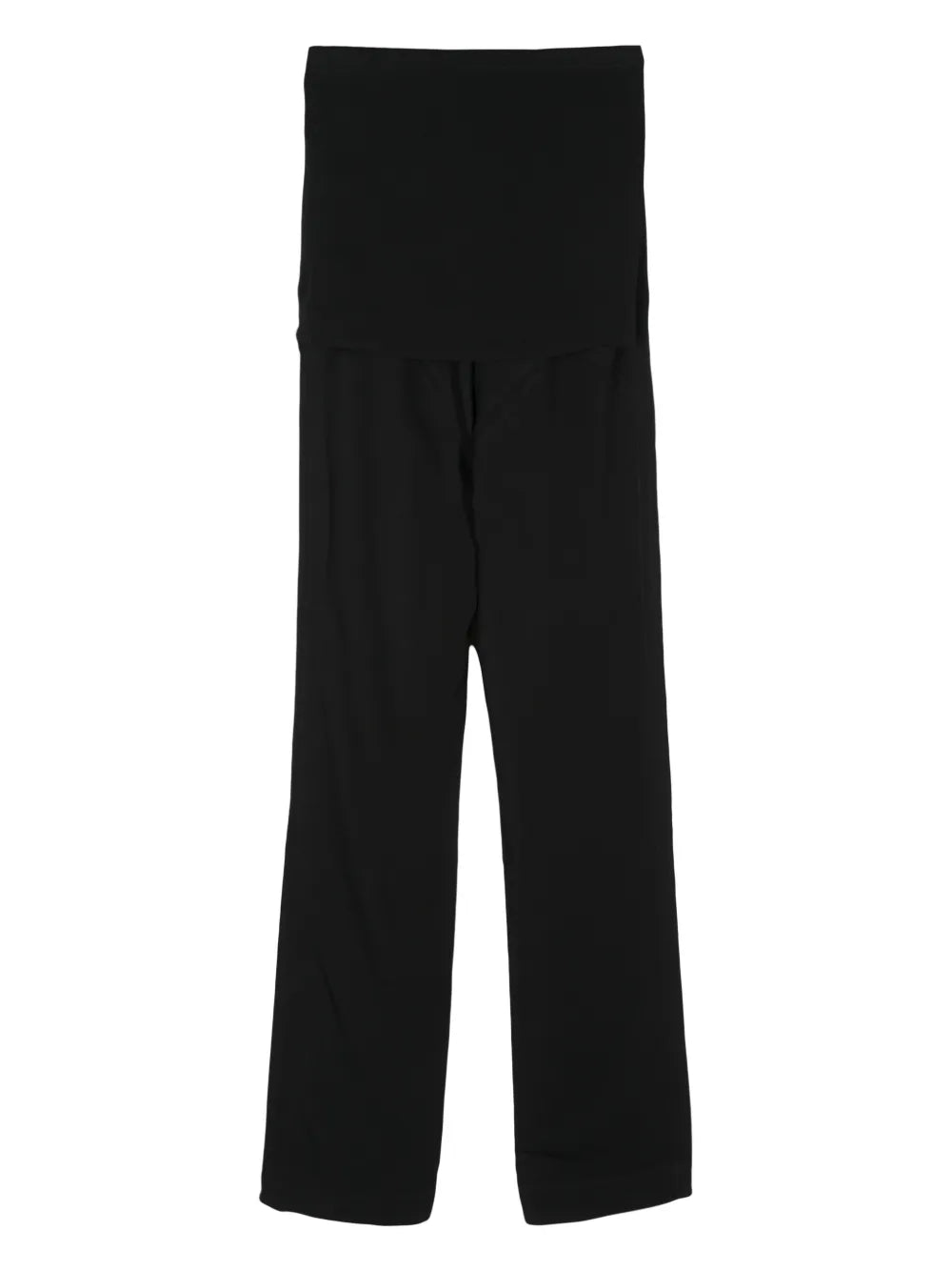Apron Straight-Leg Trousers