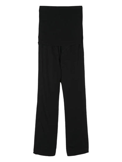 Apron Straight-Leg Trousers