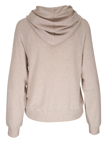 Long-Sleeve Drawstring Hoodie