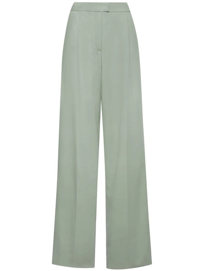 Georgette Silk Tailored Trousers