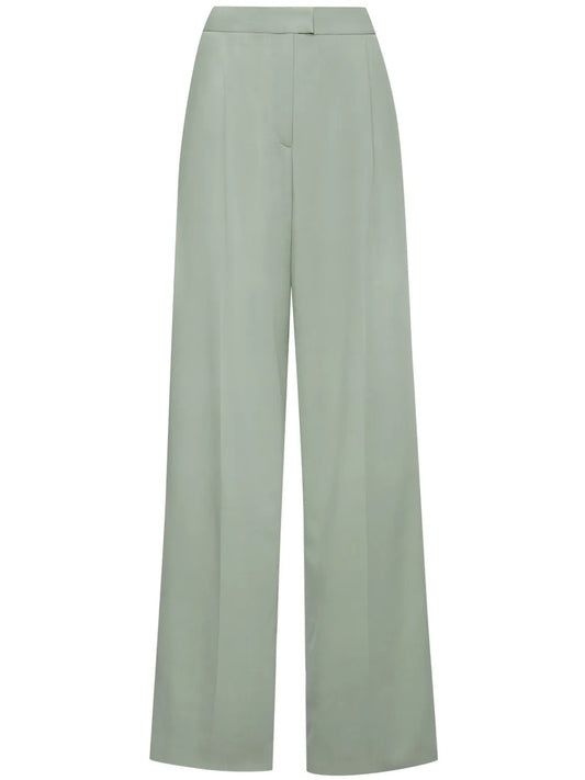 Georgette Silk Tailored Trousers