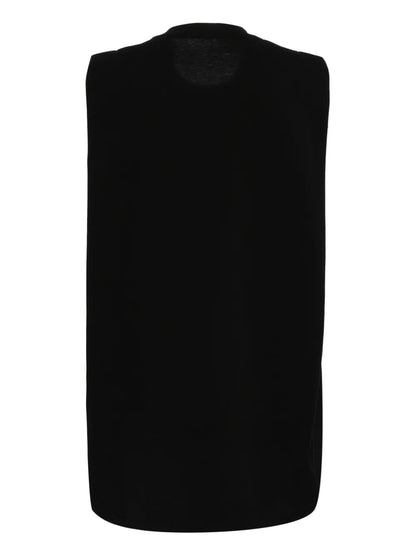 Asymmetric Cotton Tank Top