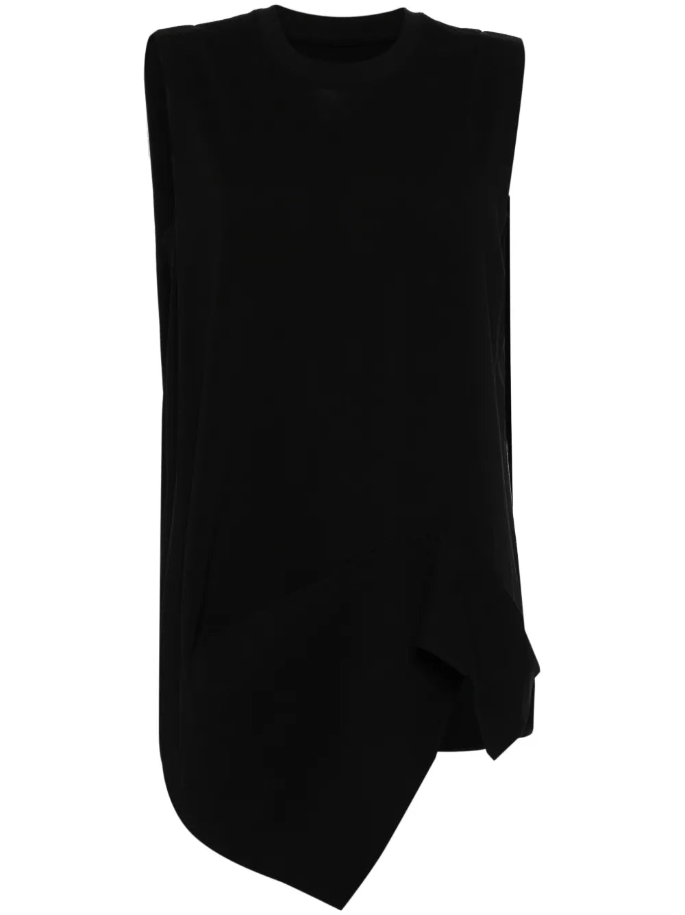Asymmetric Cotton Tank Top