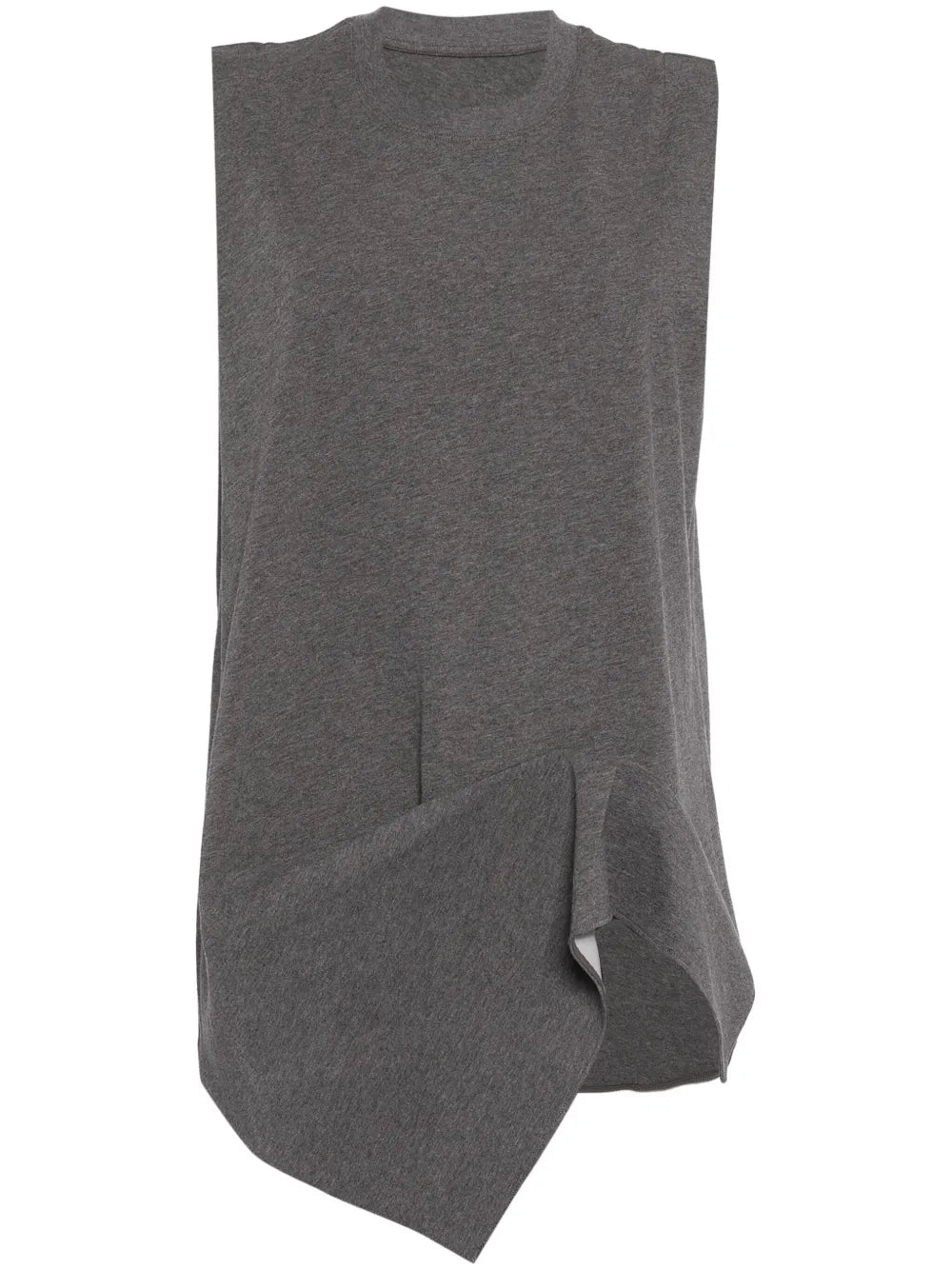 Asymmetric Cotton Tank Top