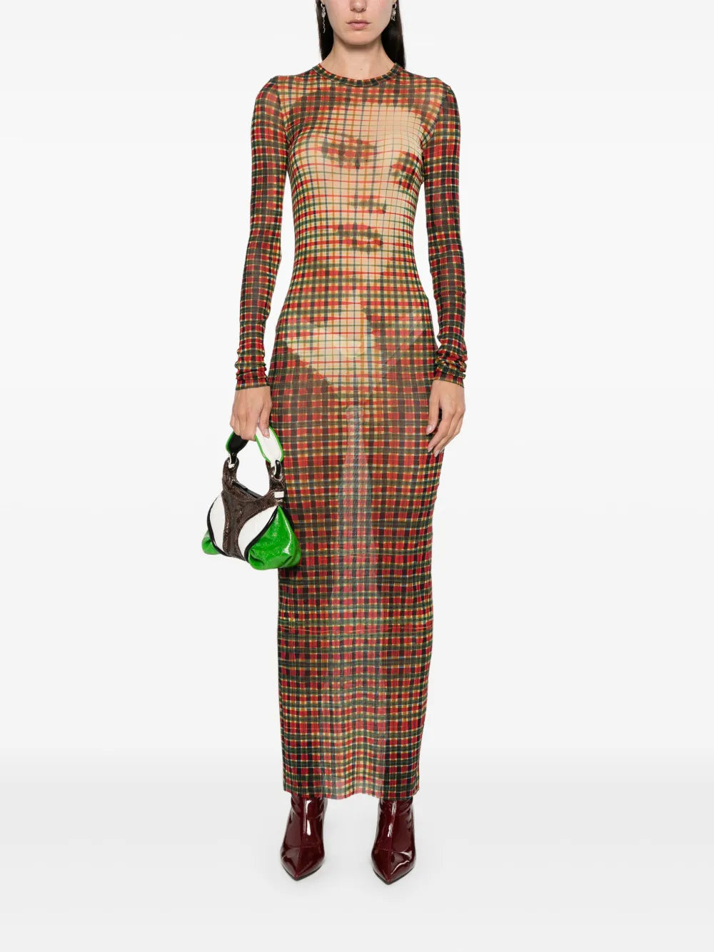 Face-Print Dress