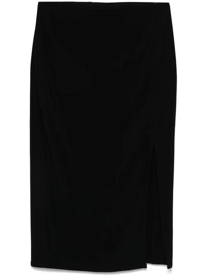 Draped Midi Skirt
