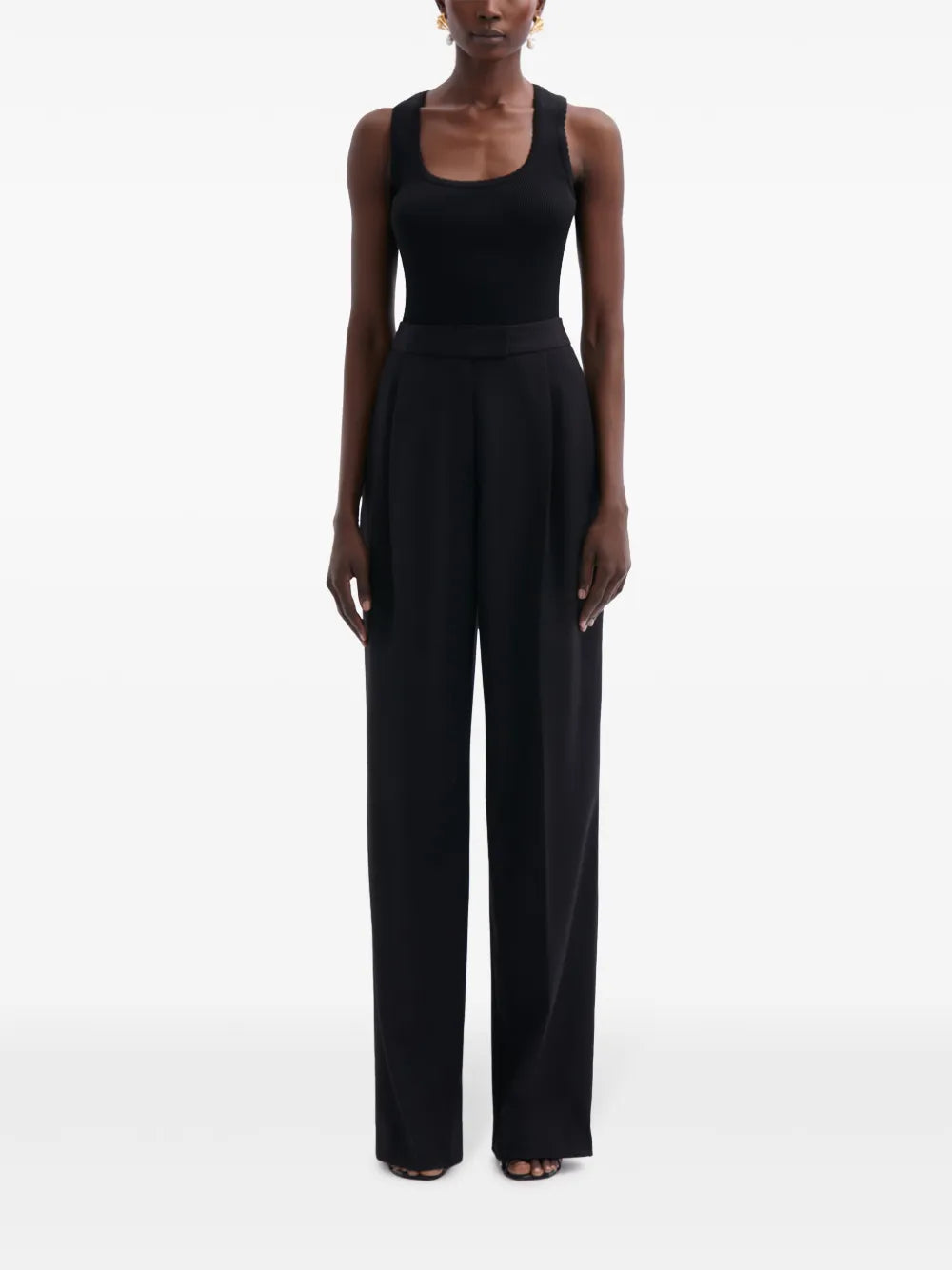 Tailored Straight-Leg Trousers