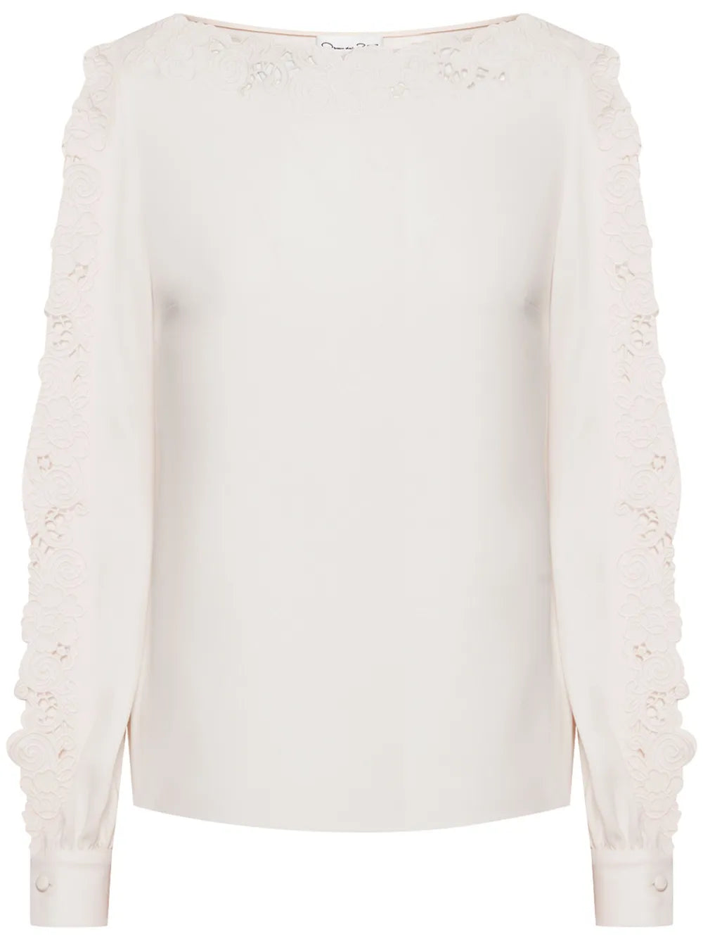 Guipure-Lace Blouse