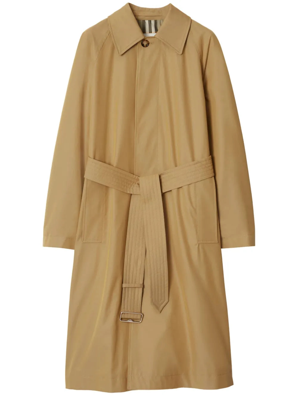 Belted Cotton Trench Coat