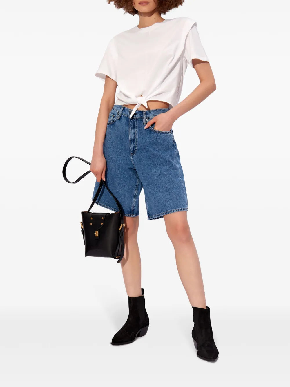 Mica Knot-Detail T-Shirt