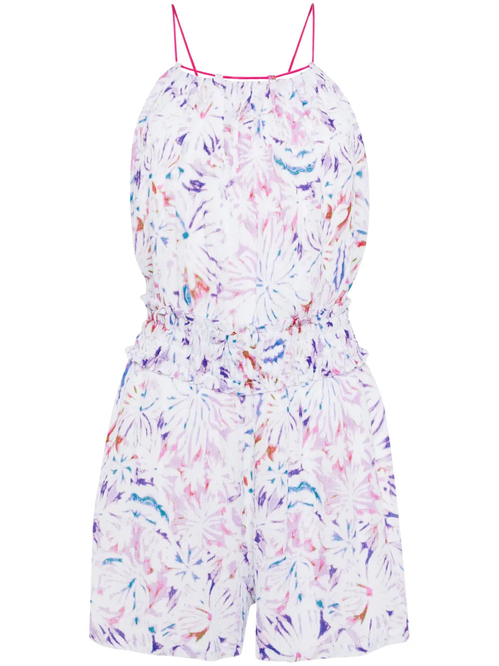 Graphic-Print Playsuit