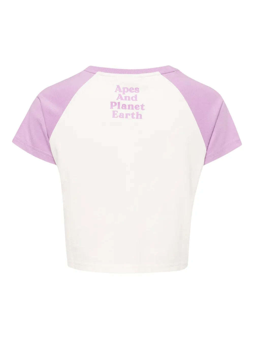 Cherry-Motif Cropped T-Shirt