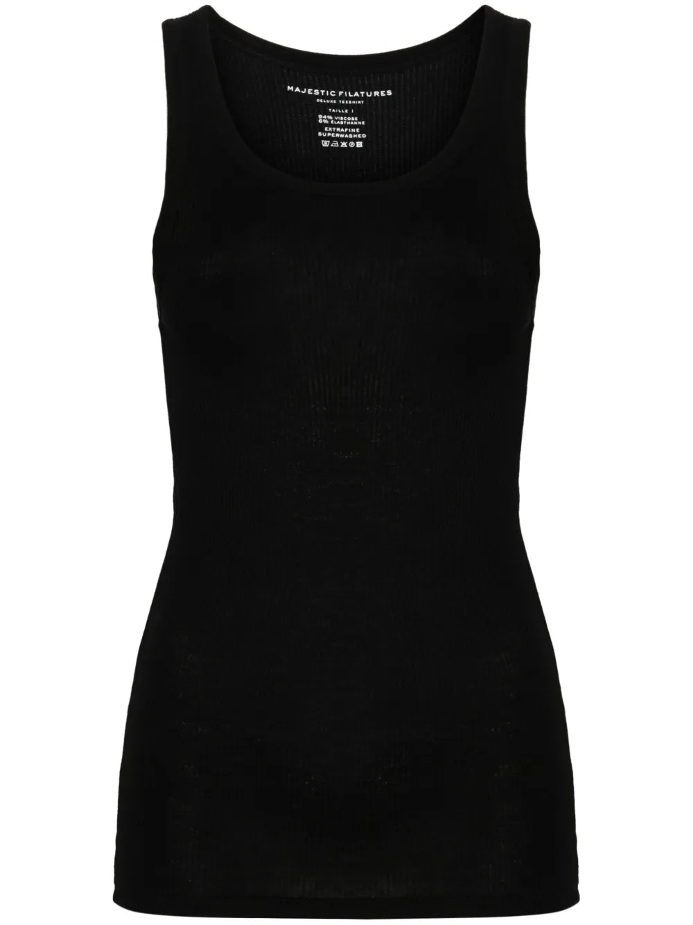 Fine Ribbed Tank Top