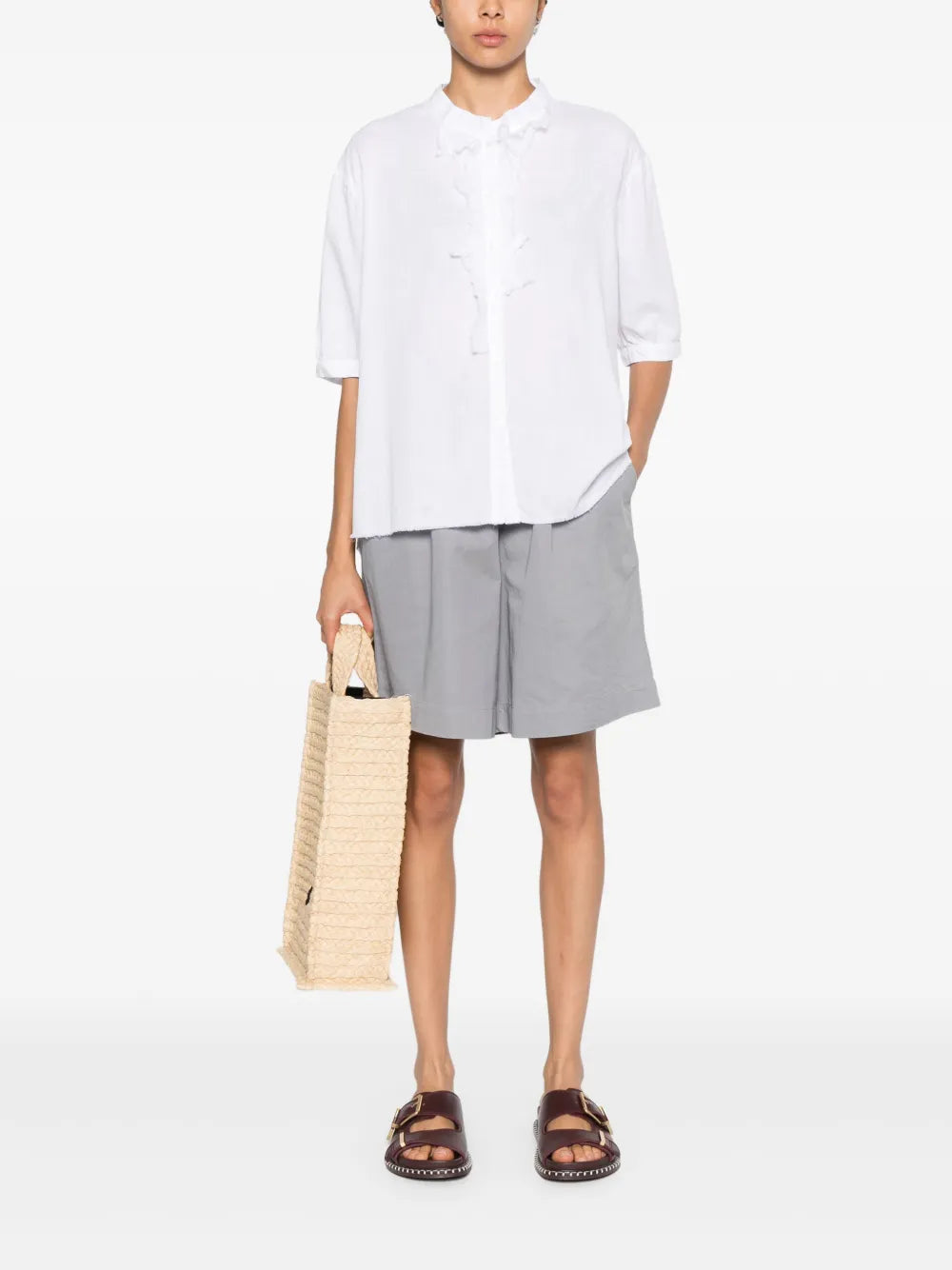 Cotton Frill Shirt