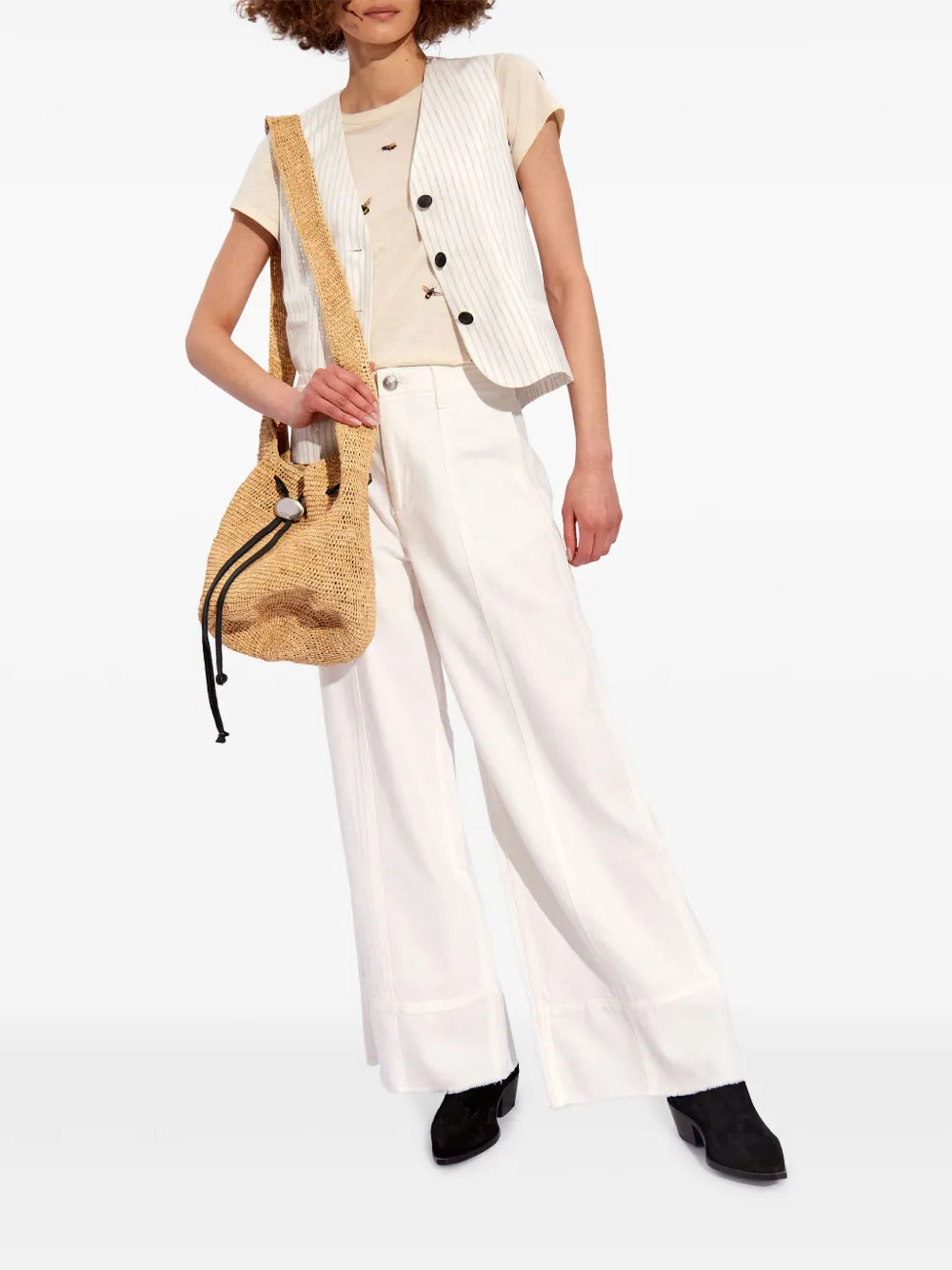 High-Rise Wide-Leg Jeans