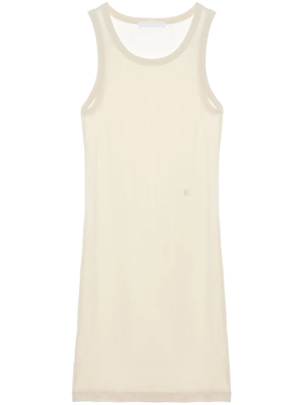 Fine-Ribbed Tank Minidress