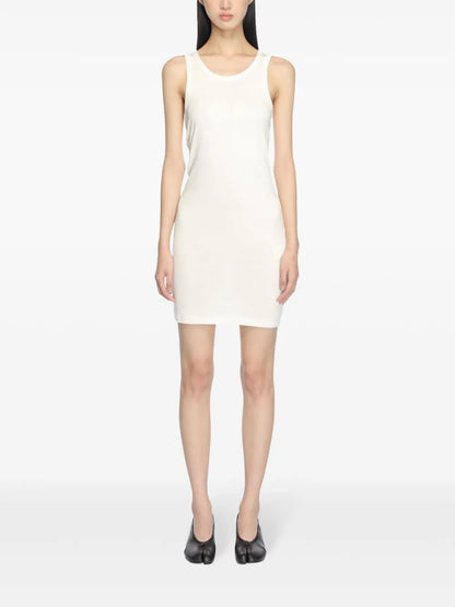 Fine-Ribbed Tank Minidress