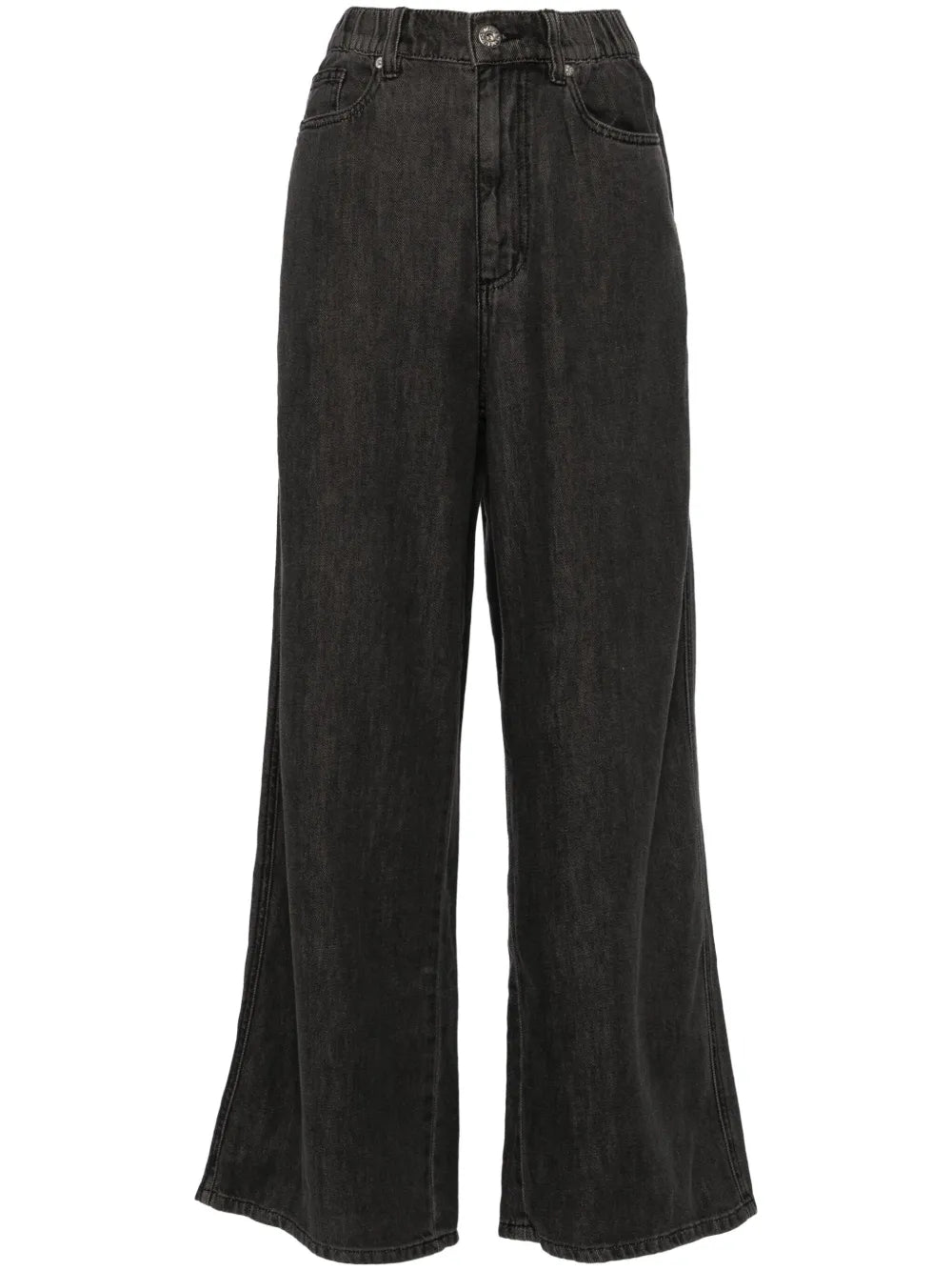 Mid-Rise Wide-Leg Jeans