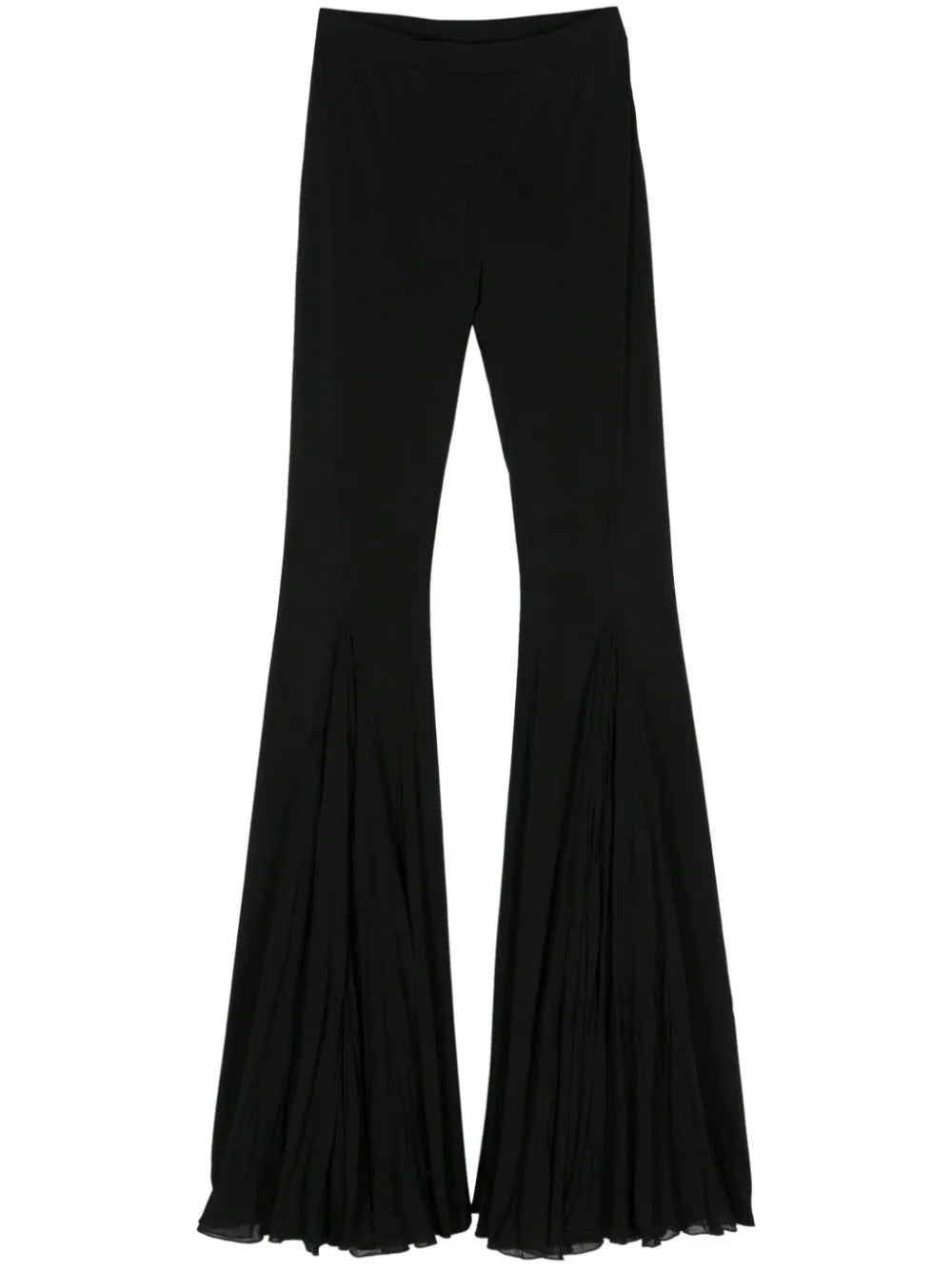 Jersey Flared Trousers