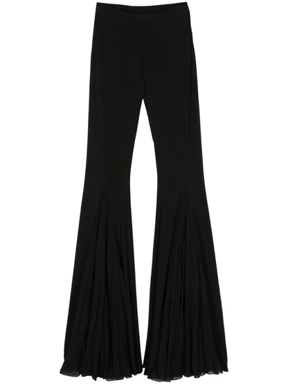 Jersey Flared Trousers