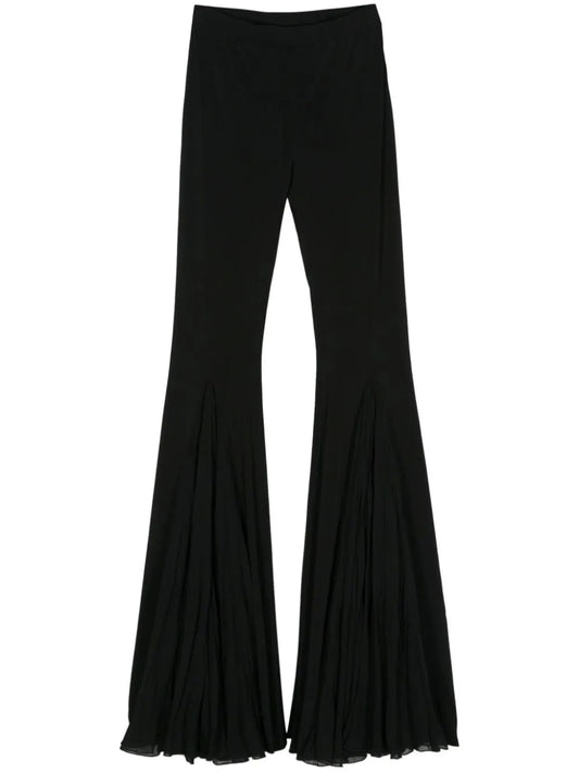 Jersey Flared Trousers