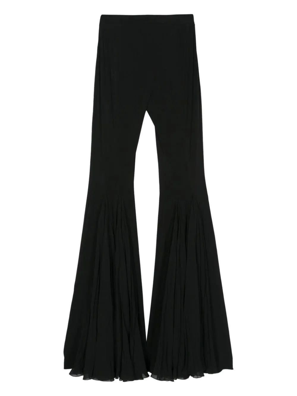 Jersey Flared Trousers