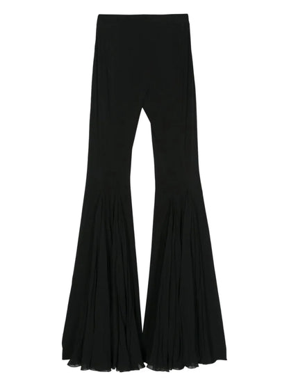 Jersey Flared Trousers