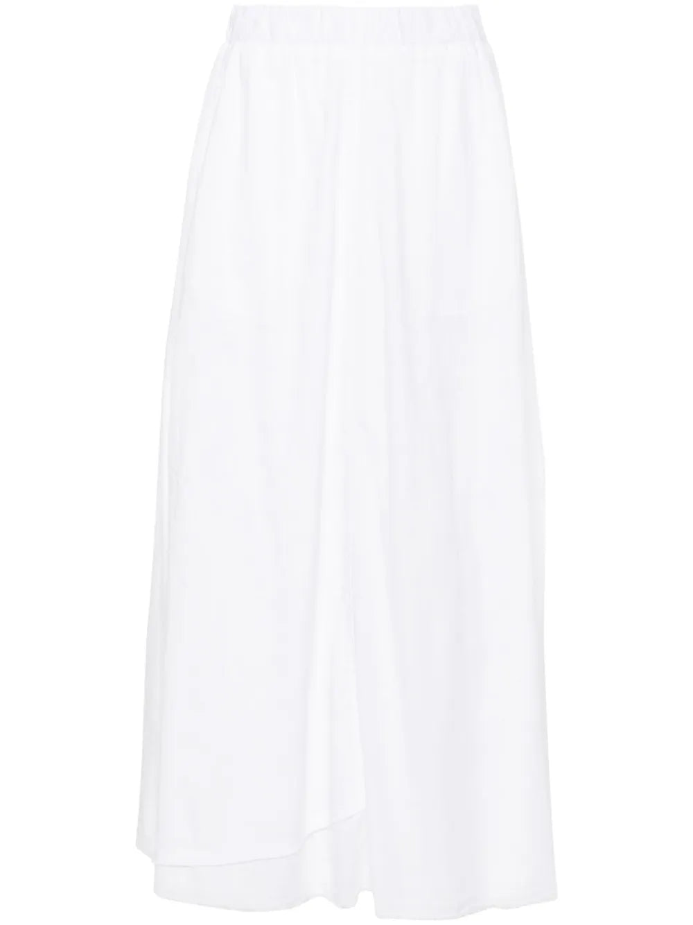 Ruffled-Detailing Maxi Skirt