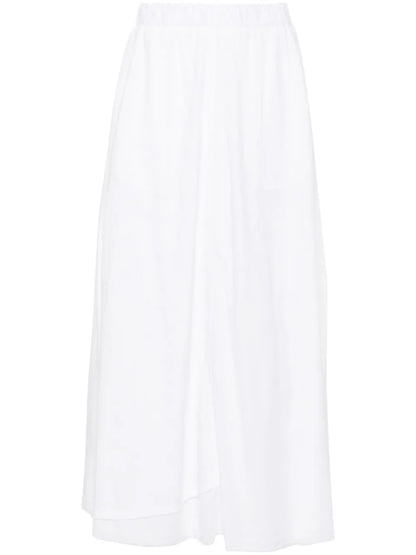 Ruffled-Detailing Maxi Skirt