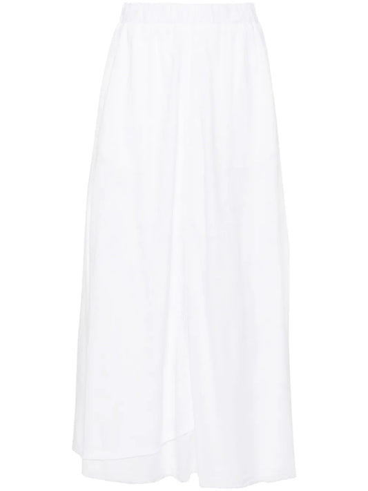 Ruffled-Detailing Maxi Skirt