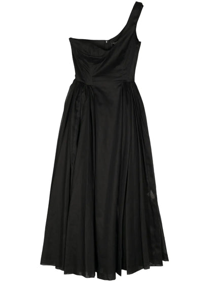 One-Shoulder Midi Dress