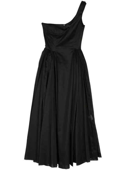 One-Shoulder Midi Dress