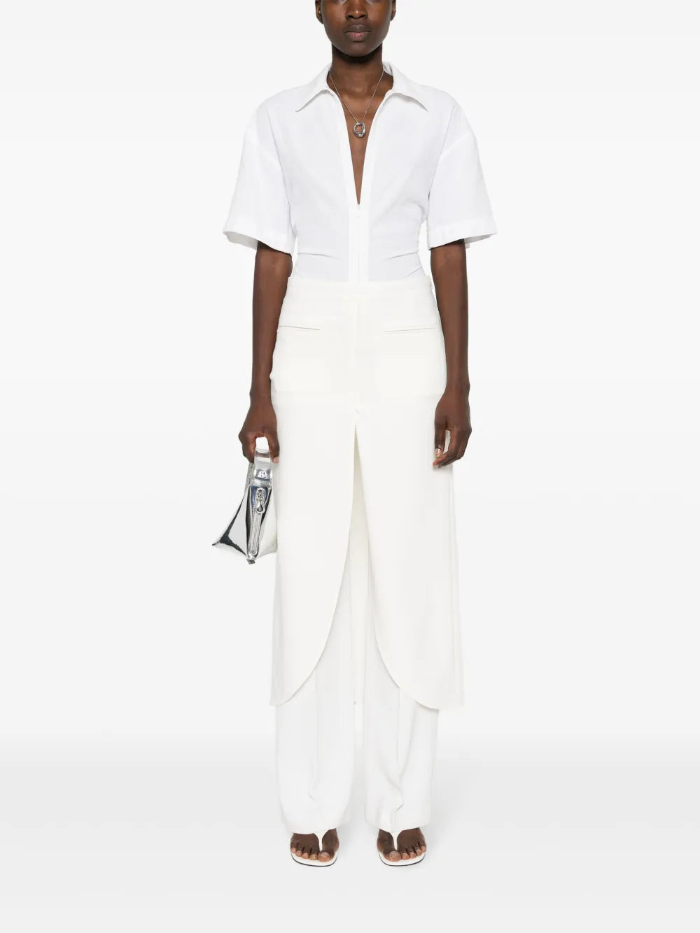 Ellipse Tailored Maxi Skirt