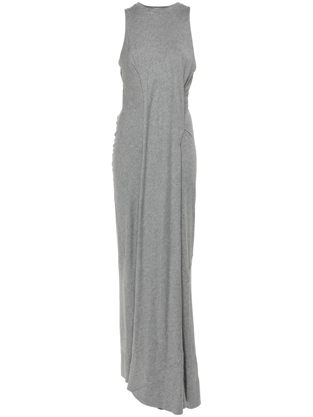 Gathered-Detail Maxi Dress