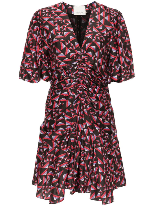 Lienne Ruched Mini Dress