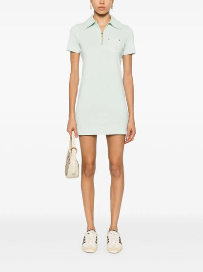 Cotton Piqué Polo Dress