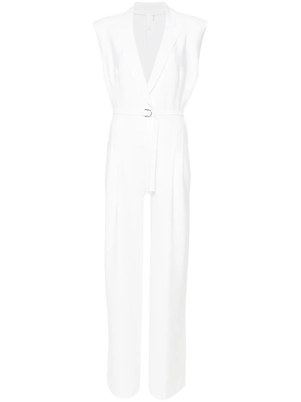 Cropped-Leg Jumpsuit