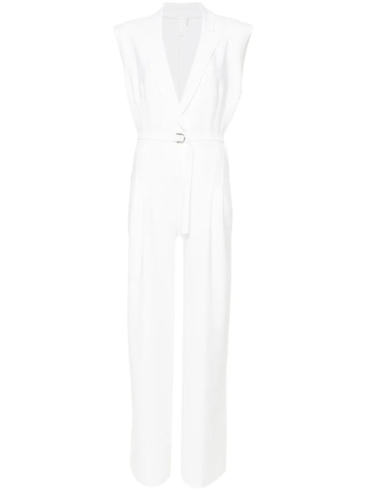 Cropped-Leg Jumpsuit