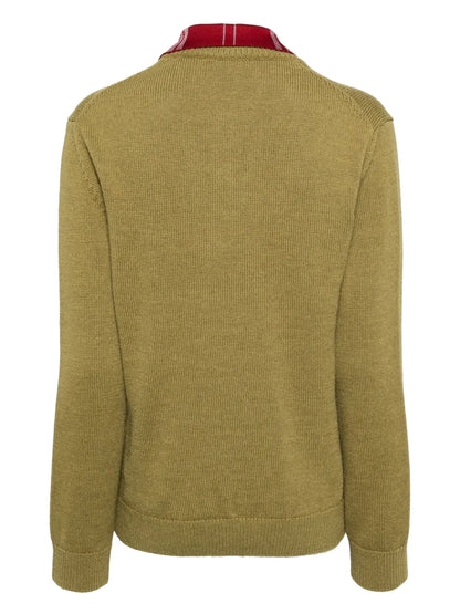 Layered Knitted Jumper