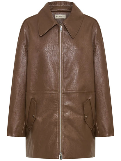 Jael Faux-Leather Jacket