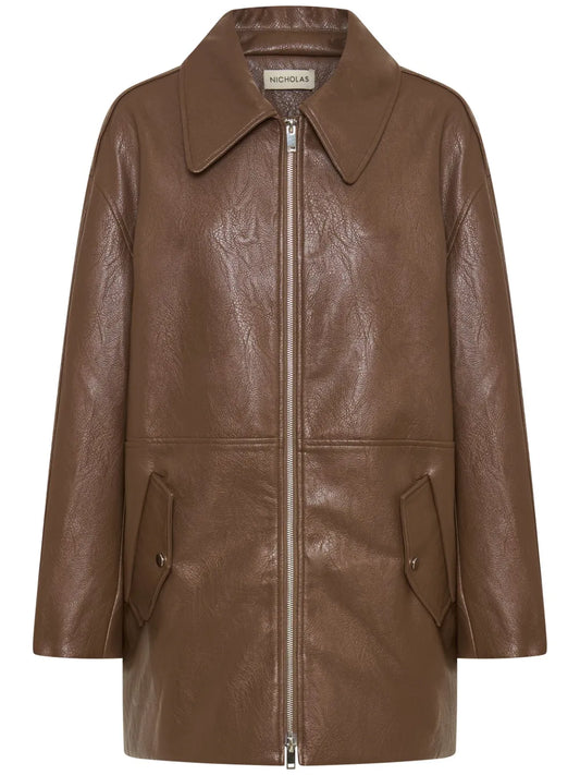 Jael Faux-Leather Jacket