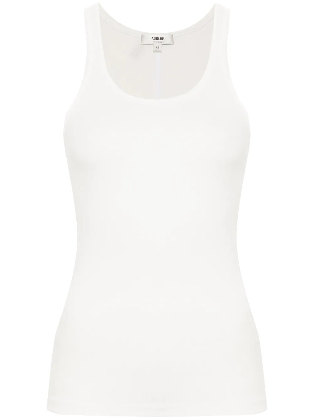 Sleeveless Ribbed-Knit Top