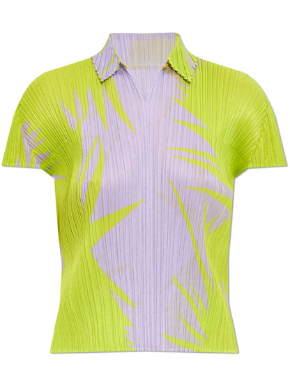 Piquant Print Top