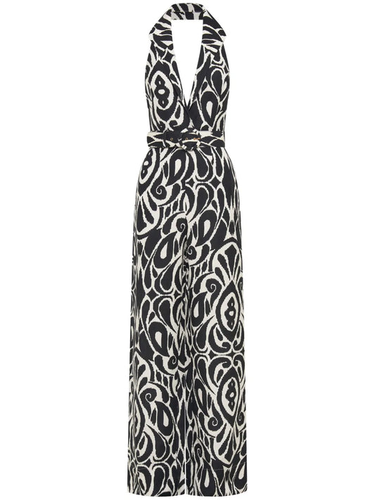 Stephania Inez-Print Jumpsuit