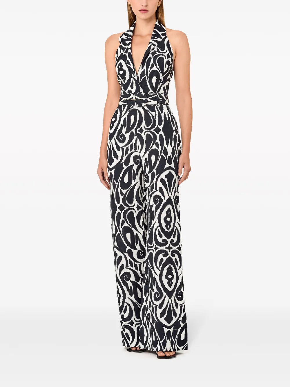 Stephania Inez-Print Jumpsuit