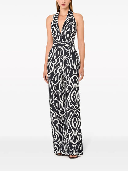 Stephania Inez-Print Jumpsuit