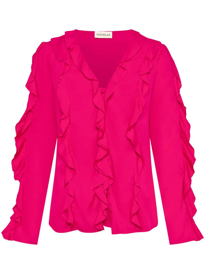 Amira Ruffle Top
