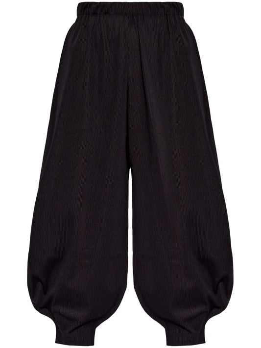 Plissé Balloon Trousers