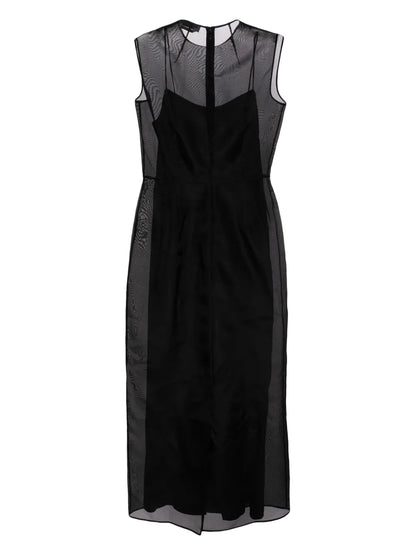 Maslow Silk-Organza Maxi Dress