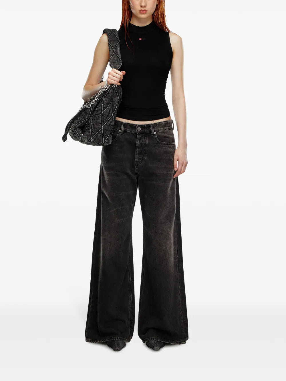 1996 D-Sire Low-Rise Wide-Leg Jeans